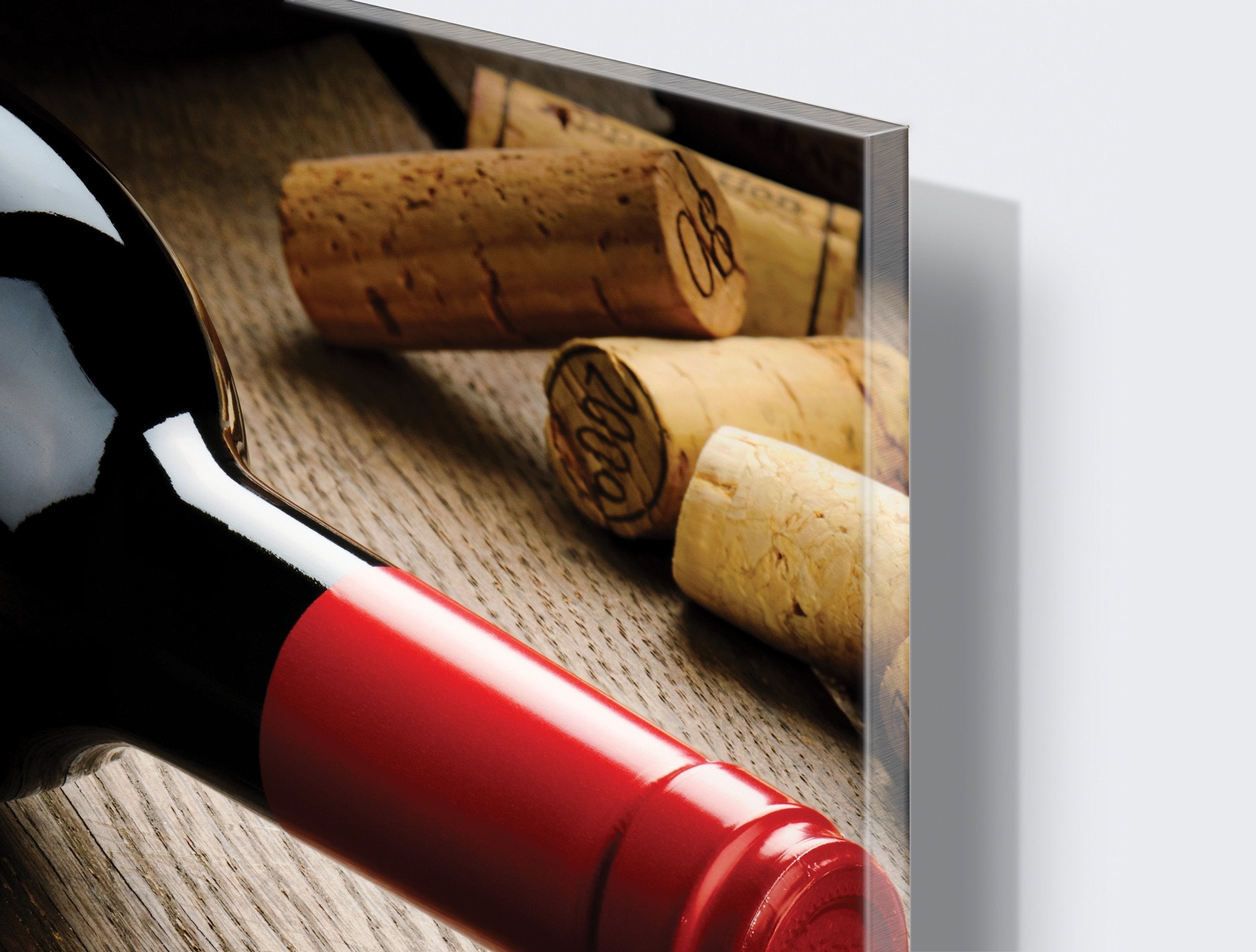 Kunst wand bilder Weinflasche - AP038 - life-decor.de