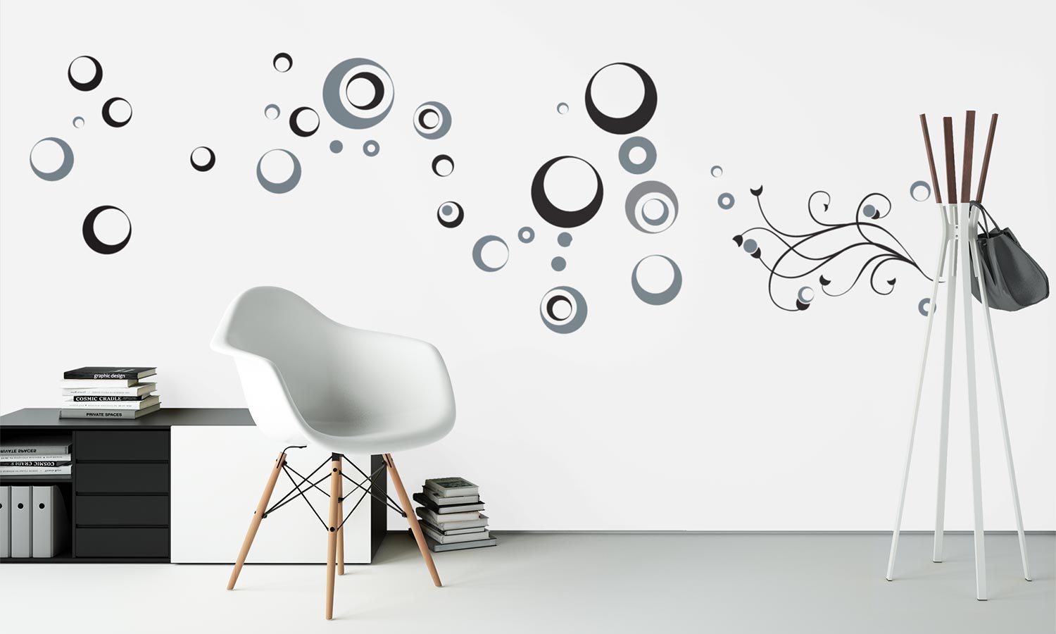 Wandaufkleber Kunstkreis - WS089 - life-decor.de