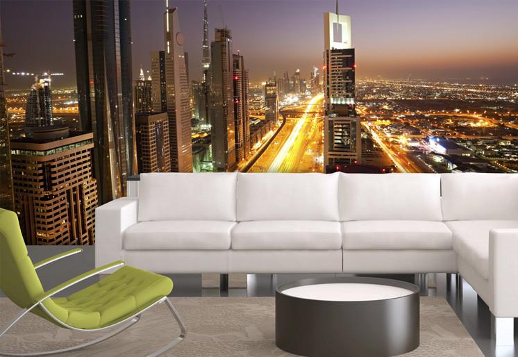PVC Fototapete Dubai - ECO Wandbild Selbstklebende Tapete - 3D Vinyl Wandsticker XXL SW002