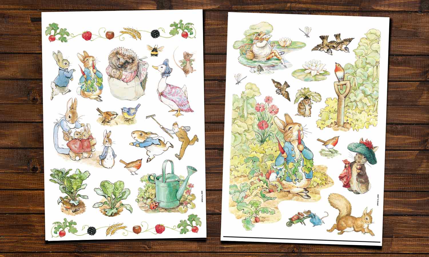 Wandaufkleber Beatrix Potter - WS041 - life-decor.de