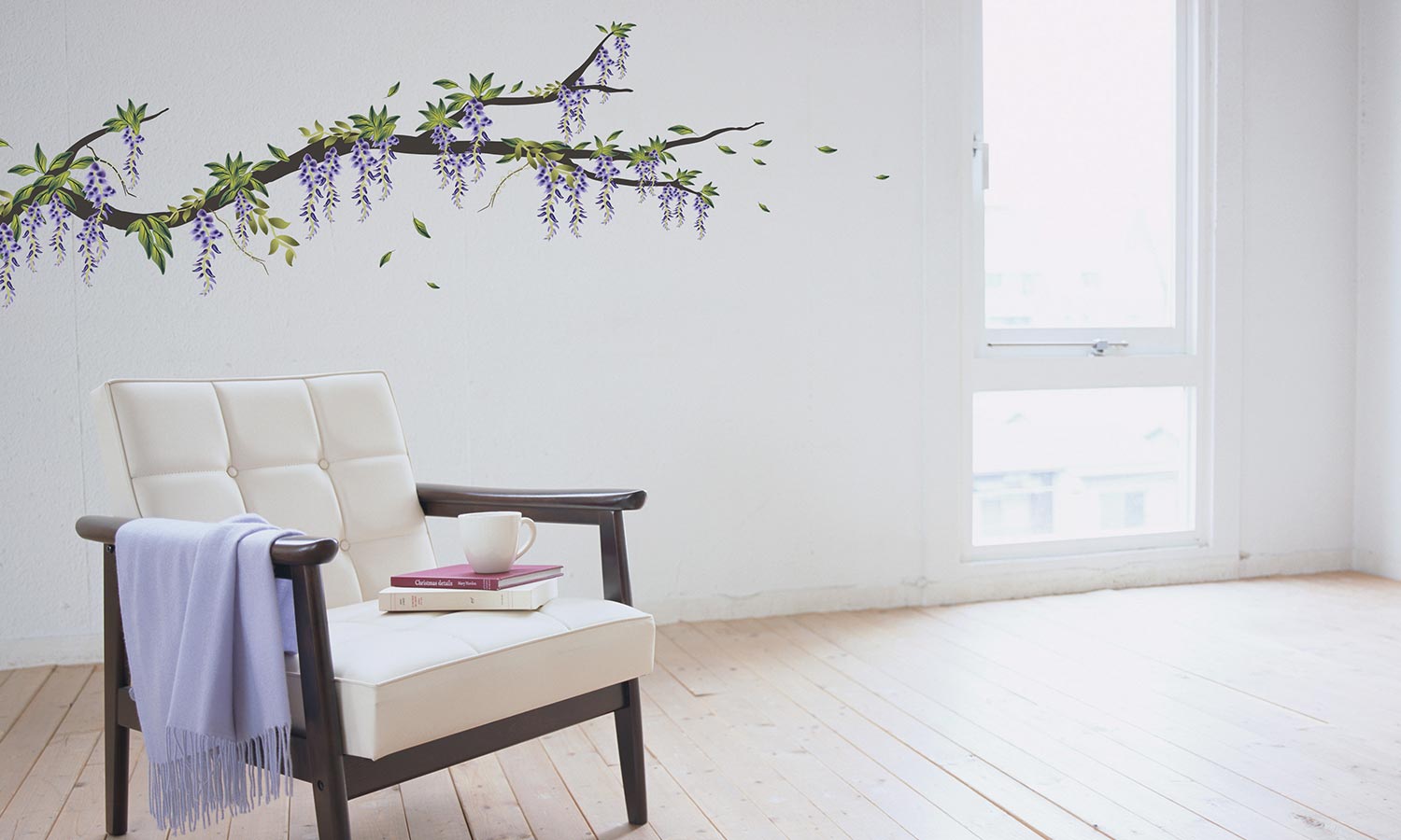 Wandaufkleber Wisteria - WS042 - life-decor.de