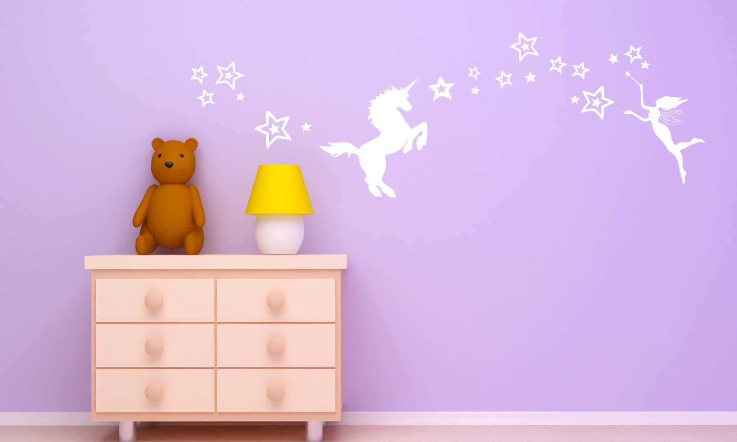 Wandaufkleber Einhorn - VCS109 - life-decor.de