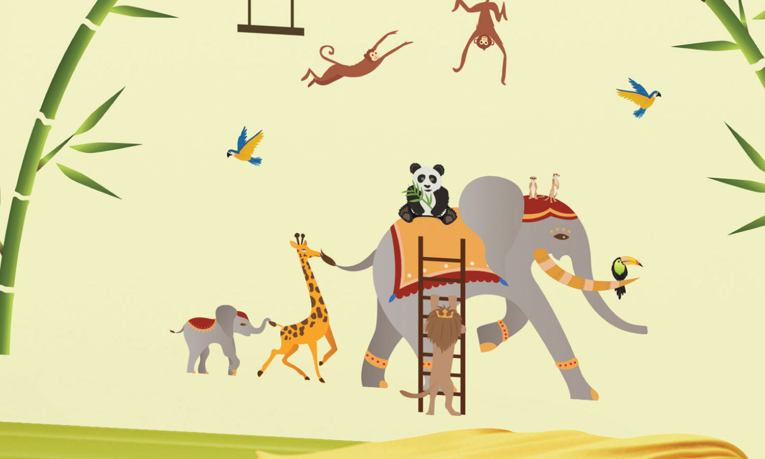 Wandaufkleber Elefant - WS067 - life-decor.de