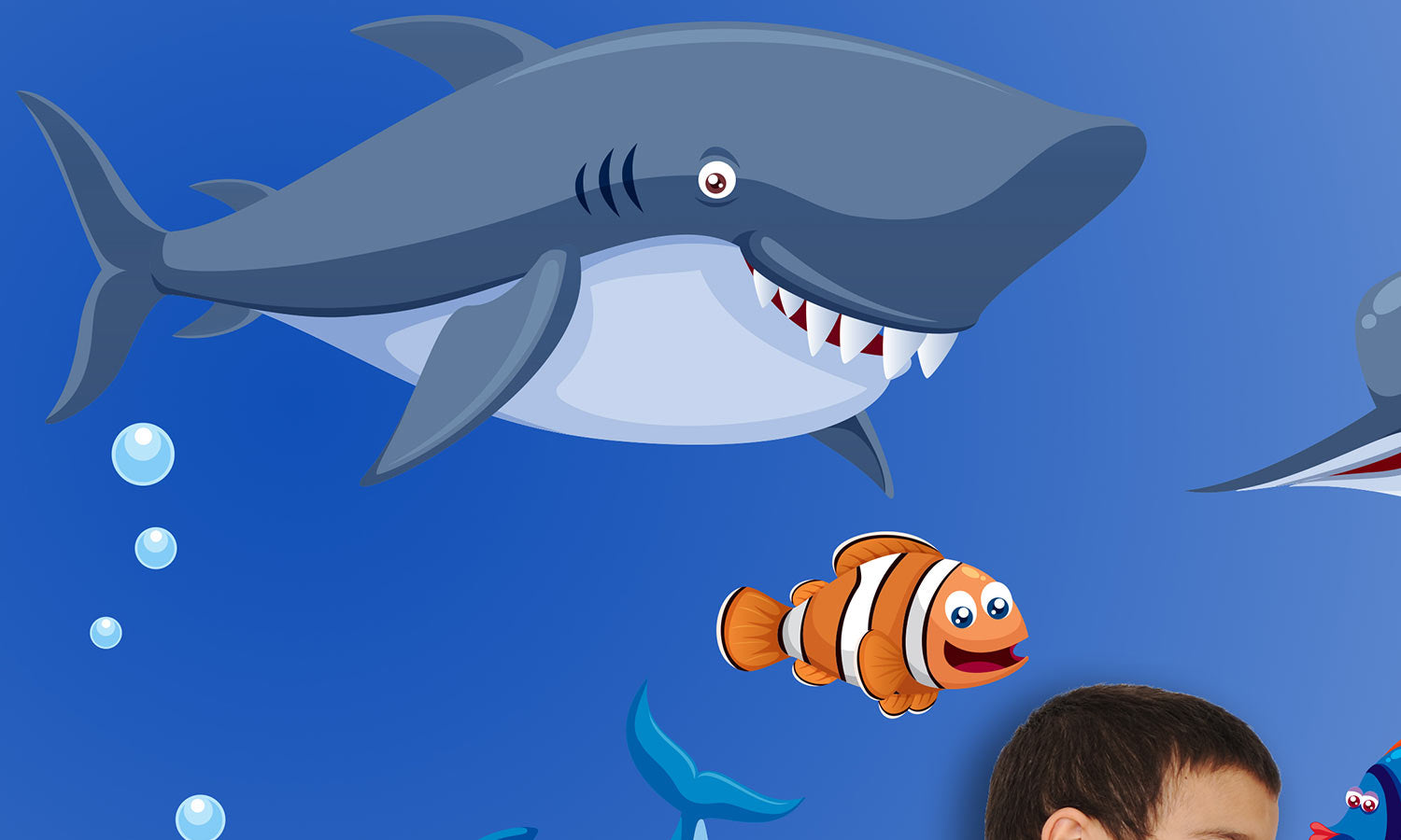 Wandaufkleber Fisch - M31 - life-decor.de