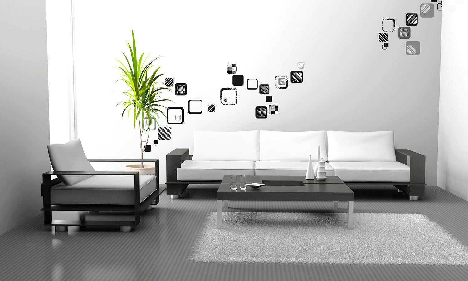 Wandaufkleber Würfel - WS088 - life-decor.de