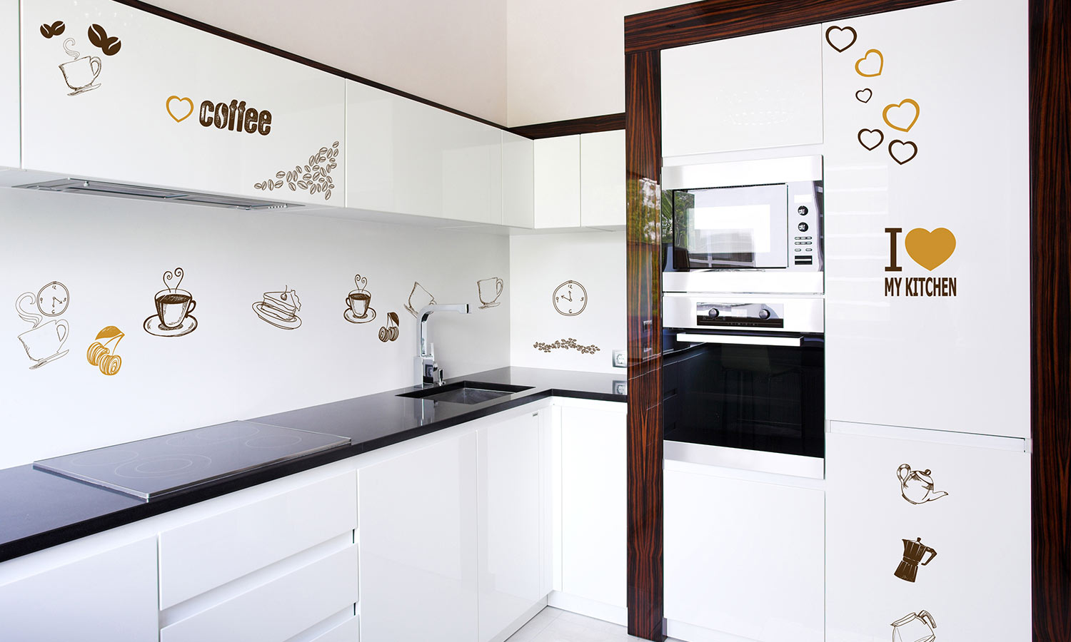 Wandaufkleber Küche - WS092 - life-decor.de