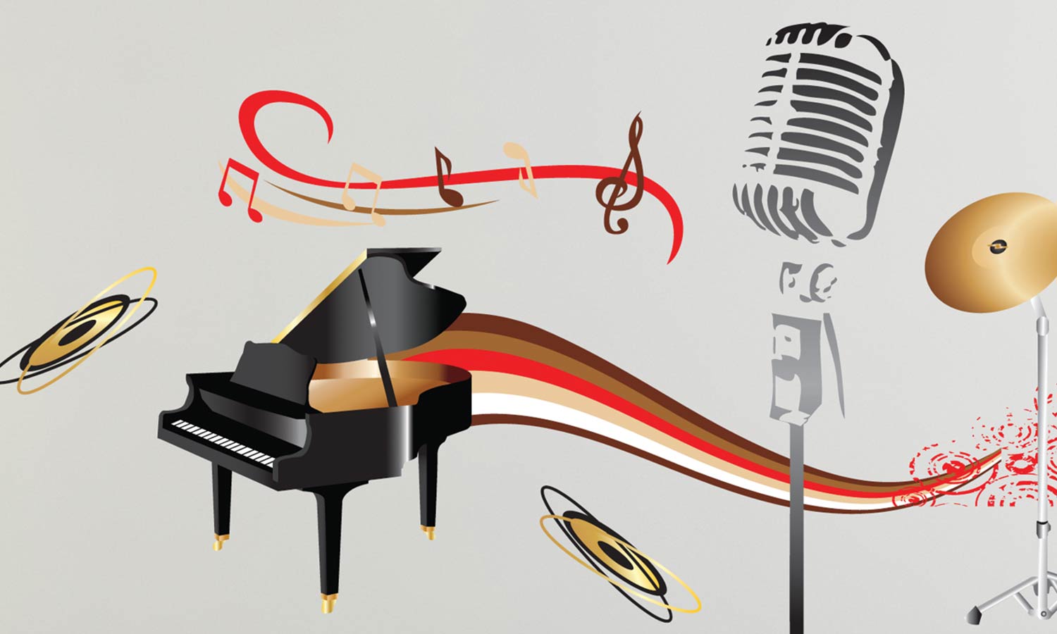 Wandaufkleber Musik - WS031 - life-decor.de