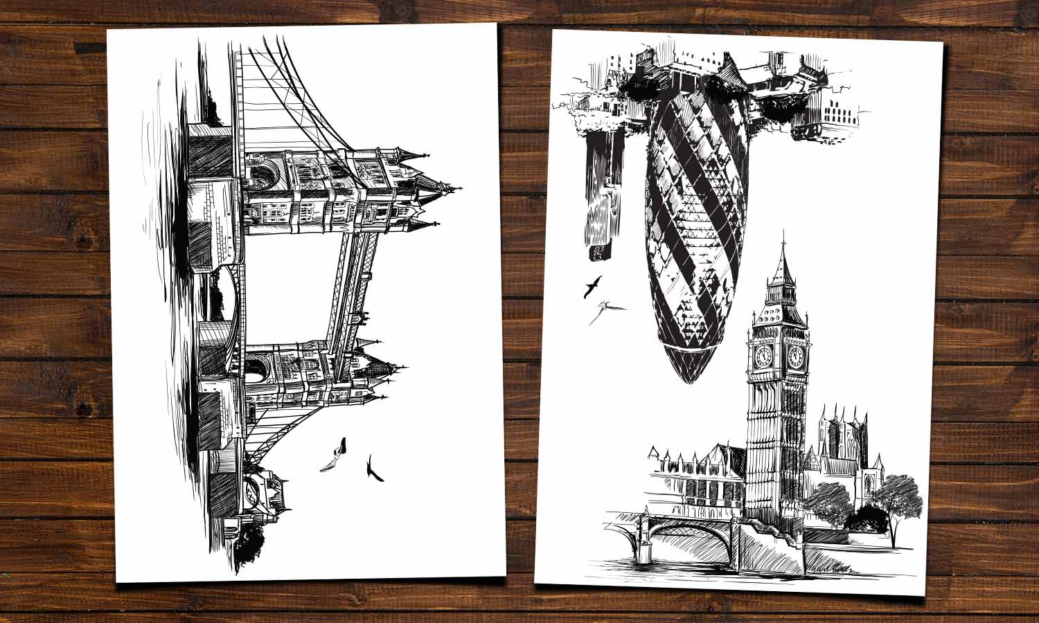 Wandaufkleber London Brücke - WS093