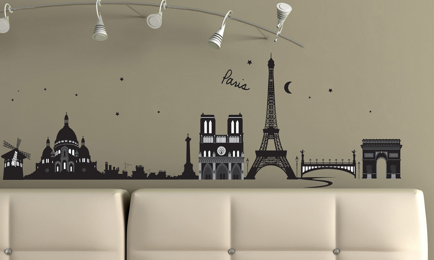 Wandaufkleber Paris - WS028 - life-decor.de