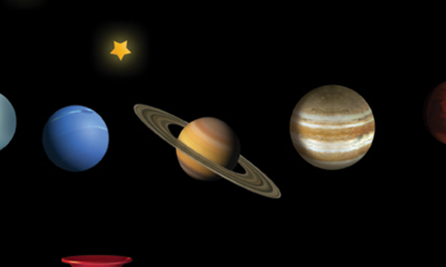 Wandaufkleber Planeten - WS055 - life-decor.de