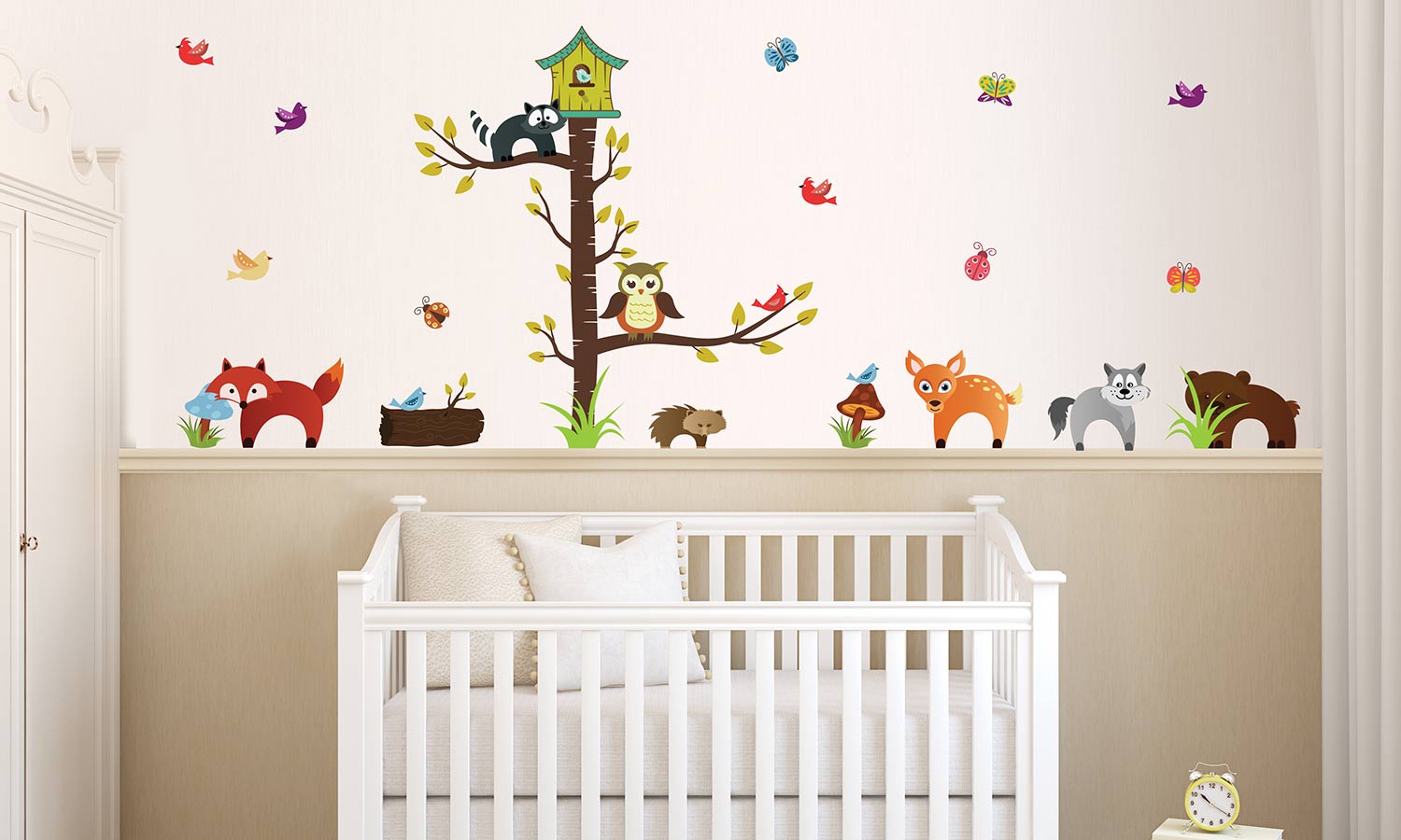Wandaufkleber Waldtiere - WS064 - life-decor.de