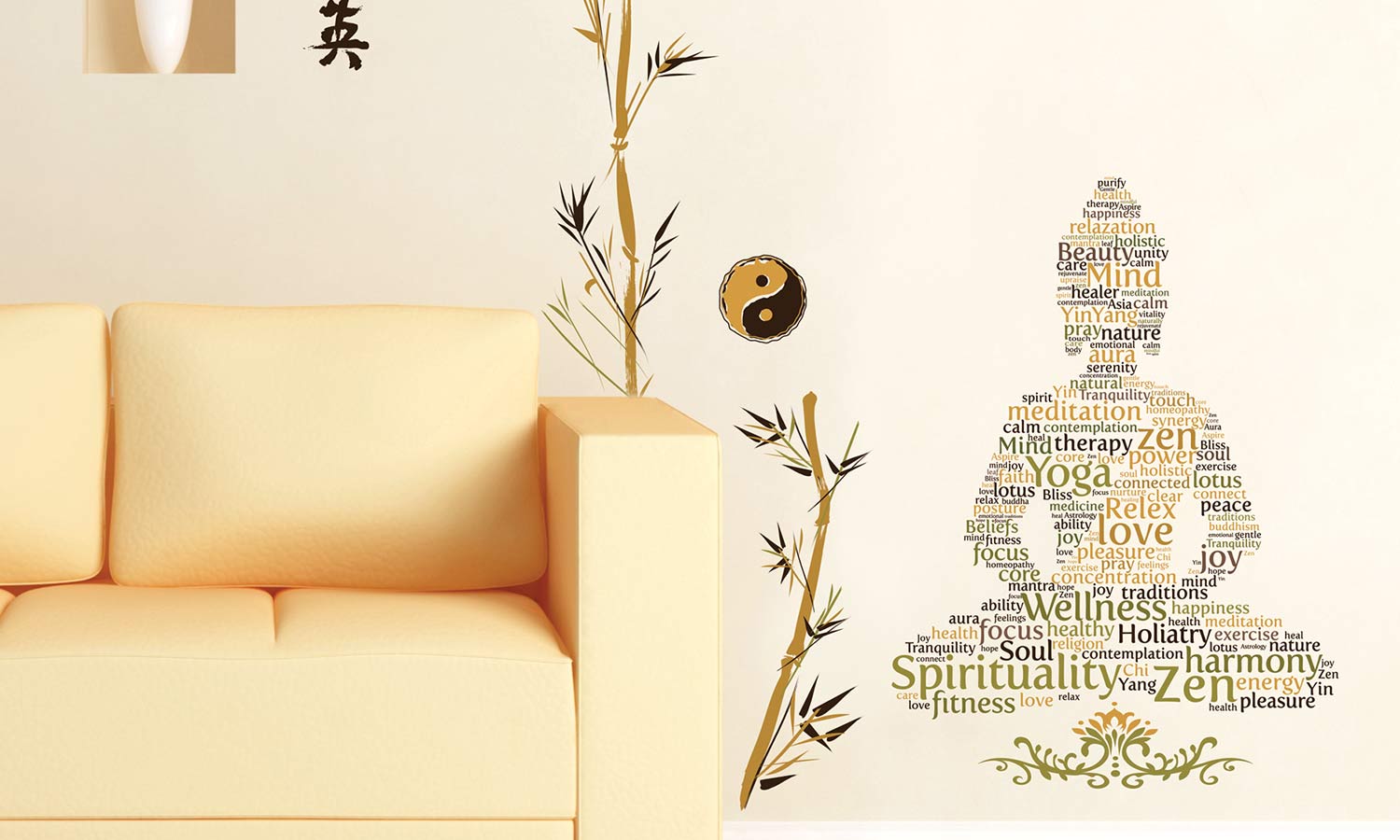 Wandaufkleber Zen - WS074 - life-decor.de