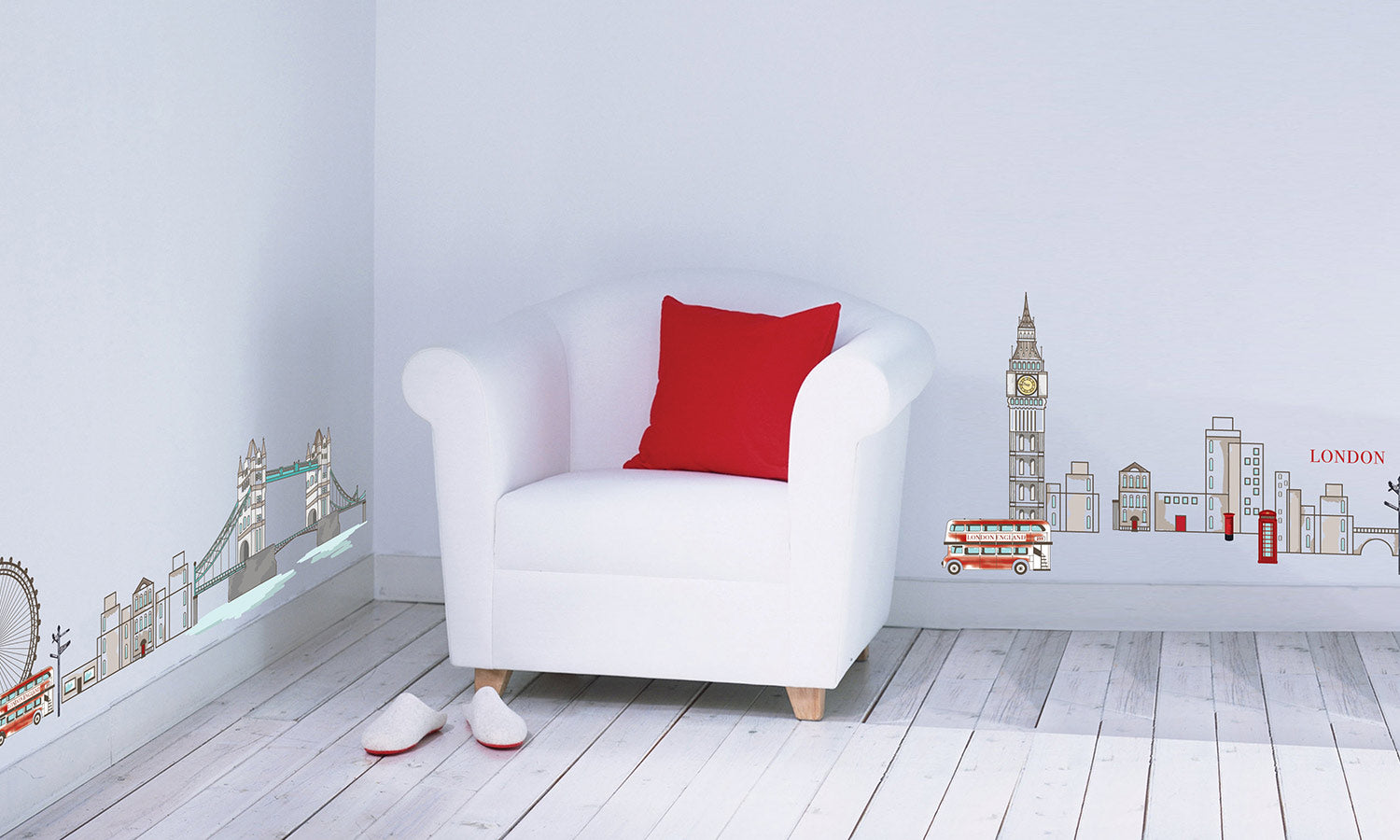 Wandaufkleber London bus - WS050 - life-decor.de