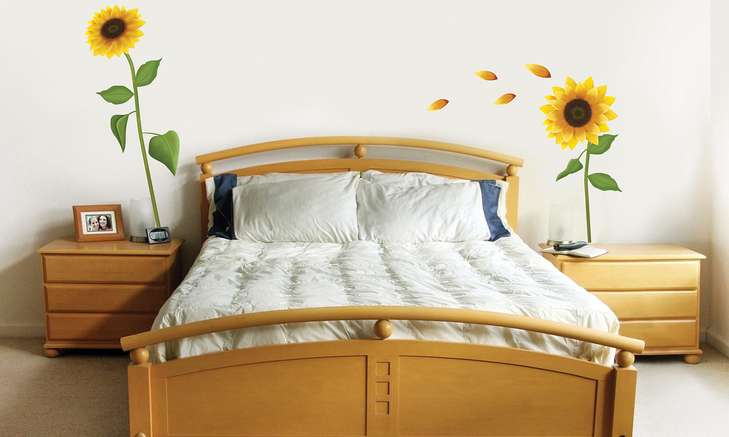 Wandaufkleber Sonneblume - VCS106 - life-decor.de