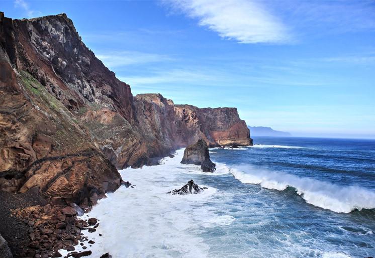PVC Fototapete Coast of Madeira - ECO Wandbild Selbstklebende Tapete - 3D Vinyl Wandsticker XXL SW329