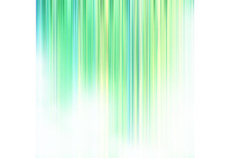 PVC Fototapete Fading Green Stripes - ECO Wandbild Selbstklebende Tapete - 3D Vinyl Wandsticker XXL SW295