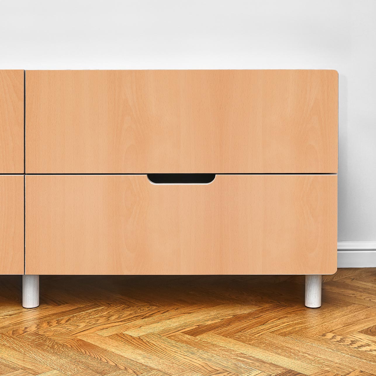 selbstklebende Folie für Möbel- Holzbuche PAT005 - folie für möbel küche