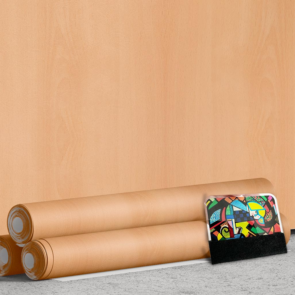 selbstklebende Folie für Möbel- Holzbuche PAT005 - folie für möbel küche