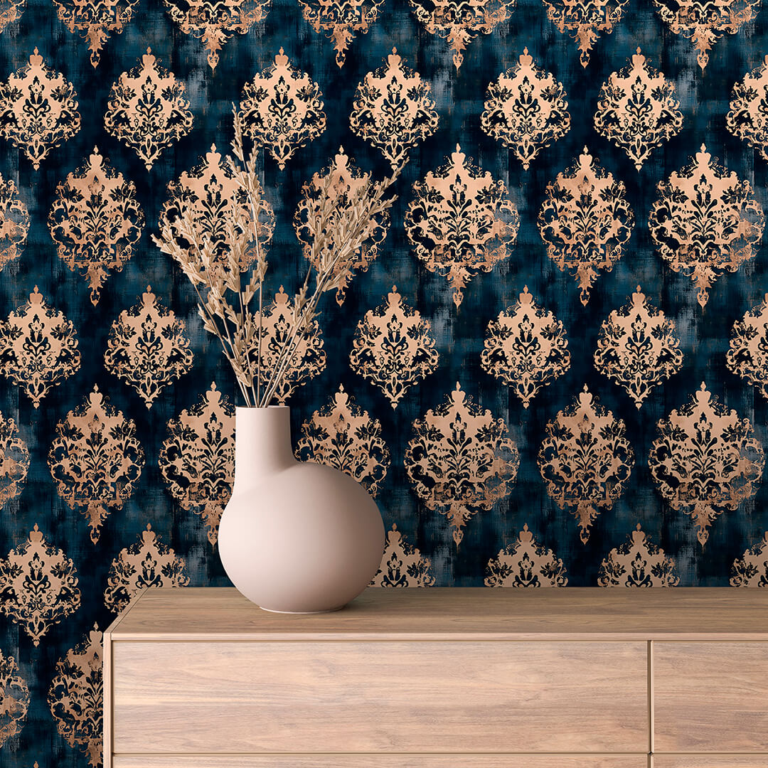 Selbstklebende Fototapeten für die Wand, elegante Arabeskenmotive- ARA013