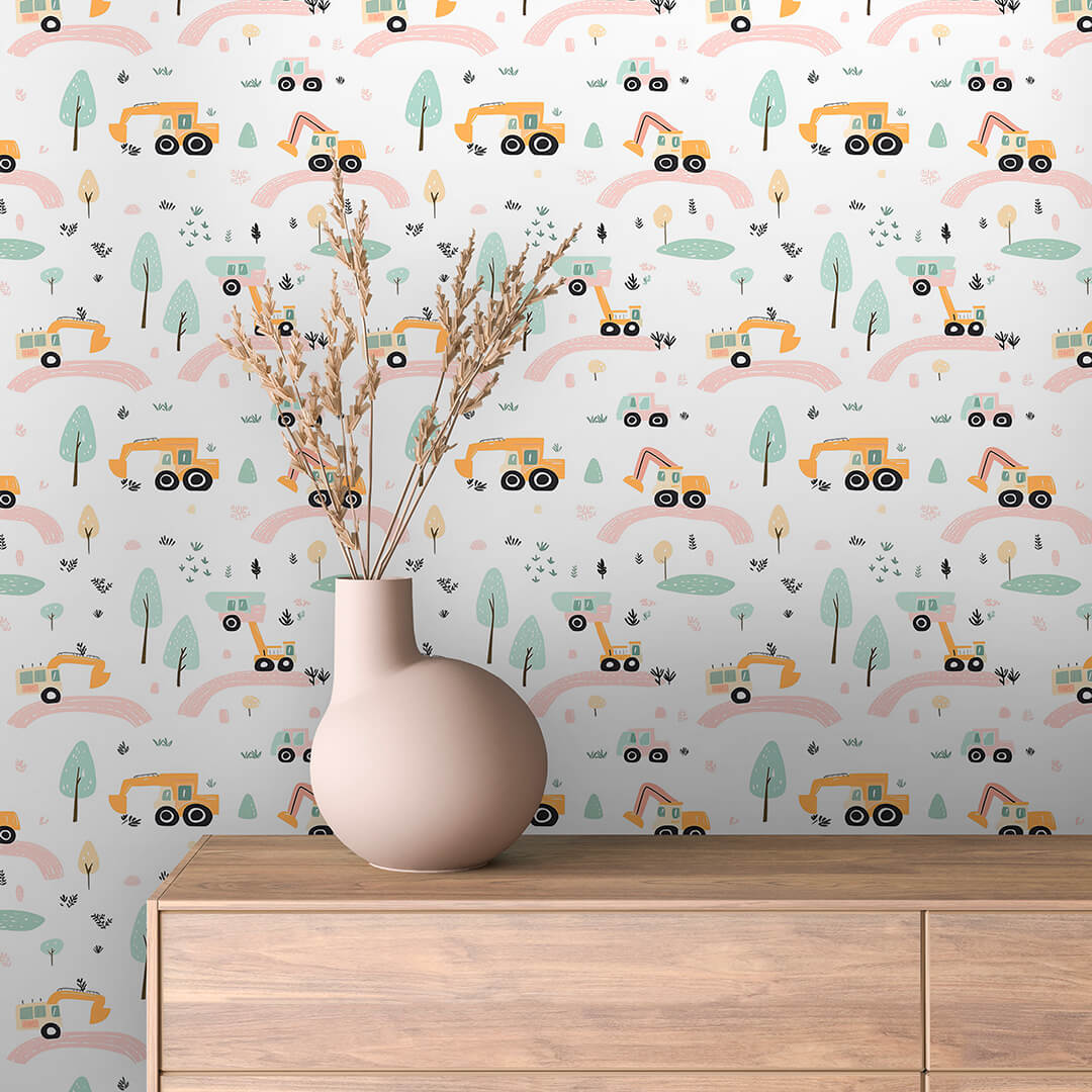 Selbstklebende Fototapeten für die Wand, fröhliche Designs für das Kinderzimmer - BABY004