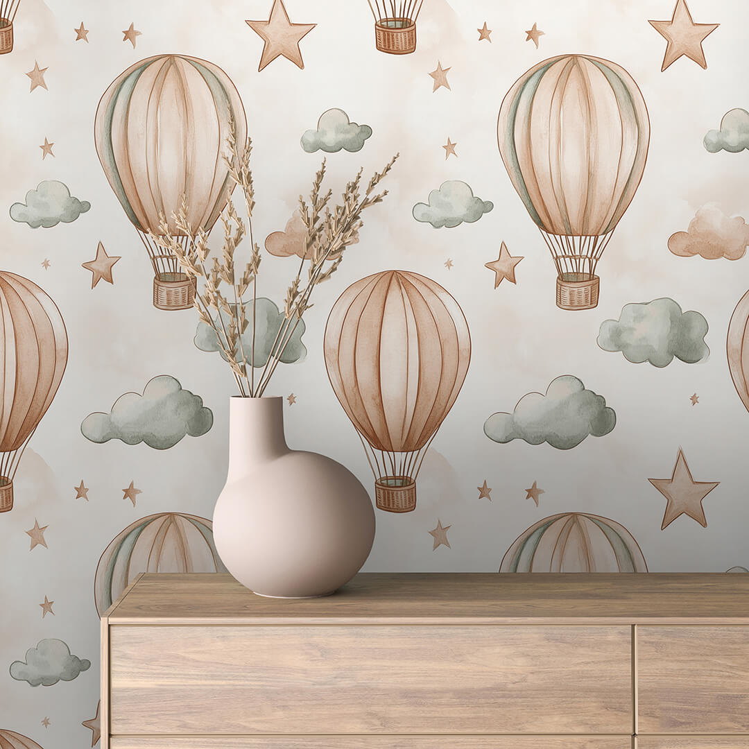 Selbstklebende Fototapeten für die Wand, fröhliche Designs für das Kinderzimmer - BABY025