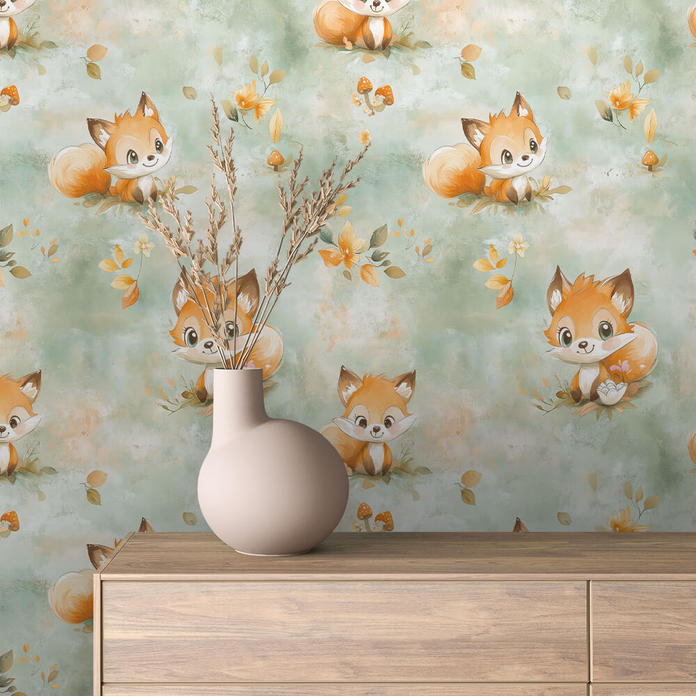 Selbstklebende Fototapeten für die Wand, fröhliche Designs für das Kinderzimmer - BABY036