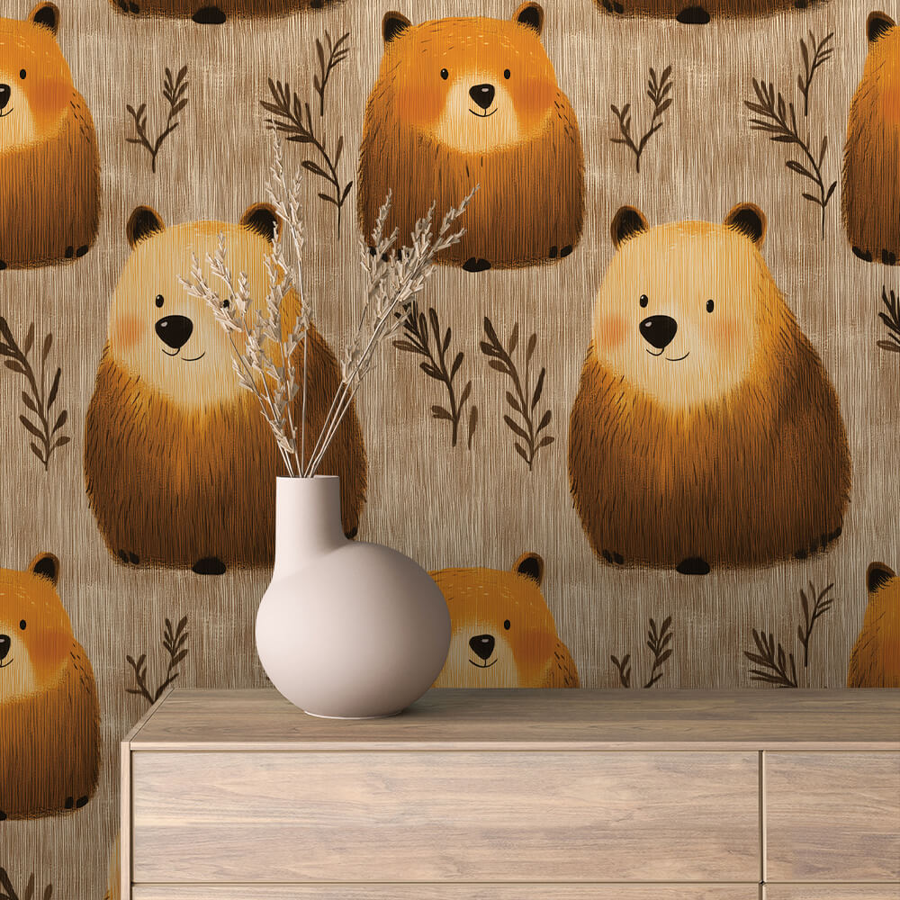 Selbstklebende Fototapeten für die Wand, fröhliche Designs für das Kinderzimmer - BABY055