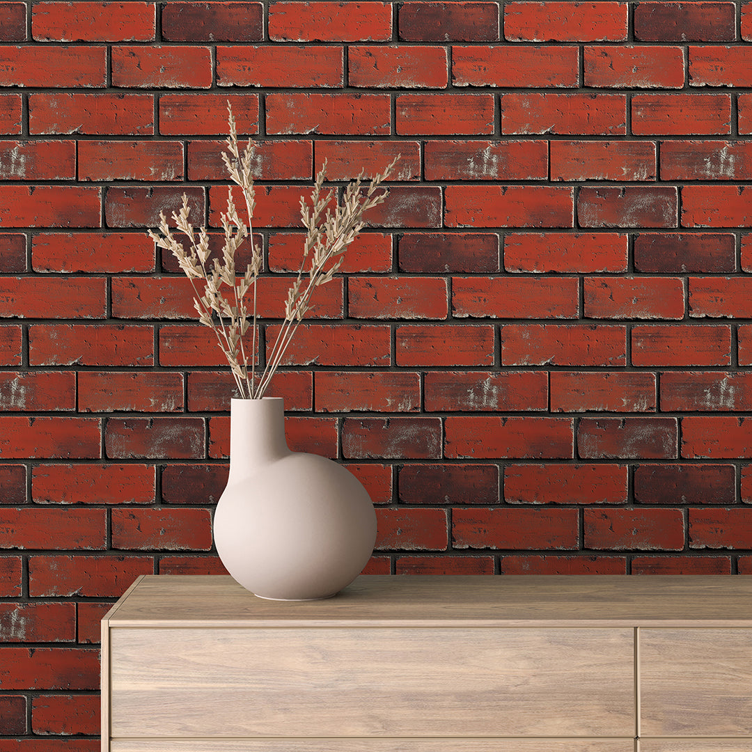 Brick Selbstklebende Fototapeten für die Wand, Tapeten, die begeistern - BRI001