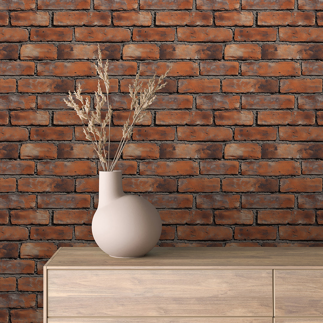 Brick Selbstklebende Fototapeten für die Wand, Tapeten, die begeistern - BRI002