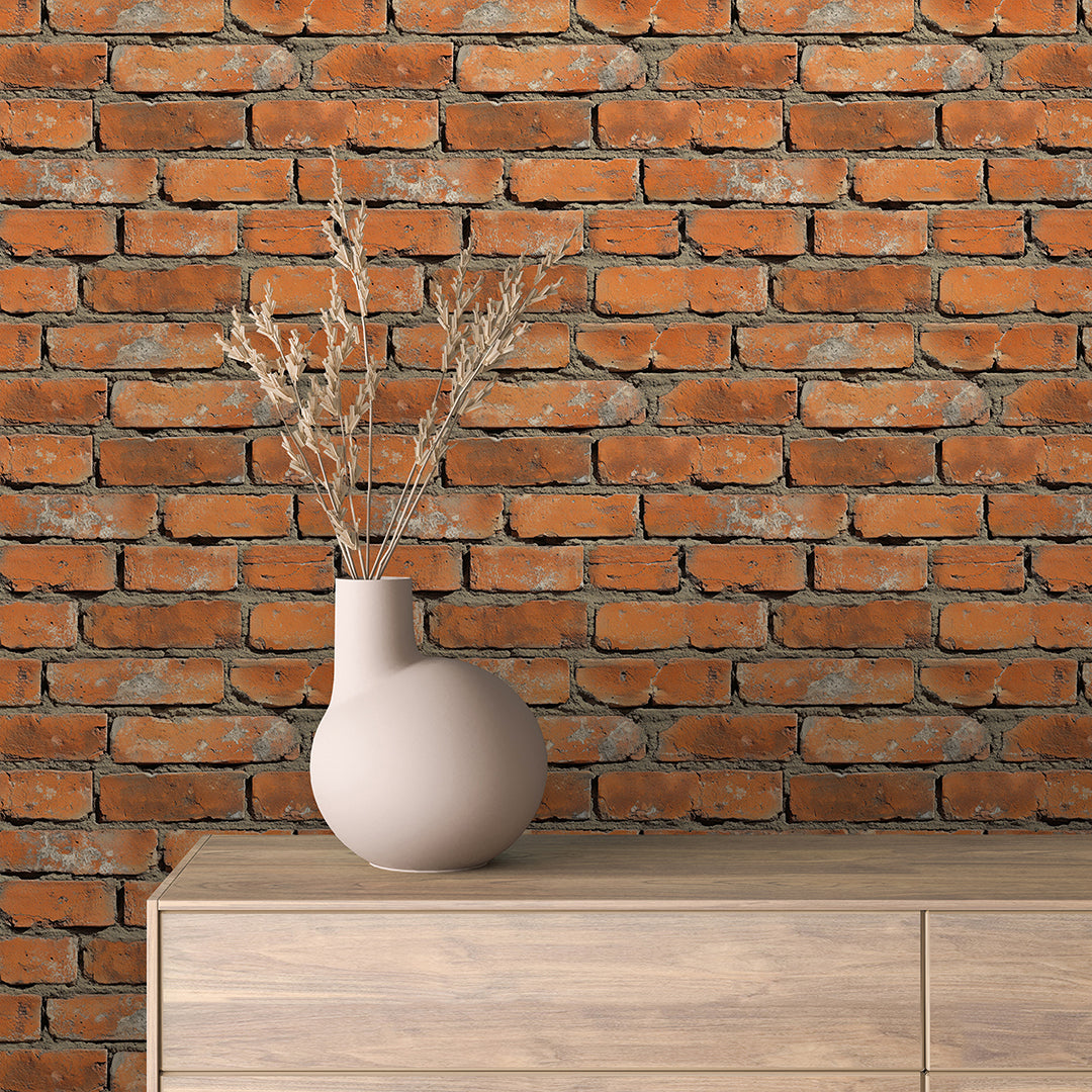 Brick Selbstklebende Fototapeten für die Wand, Tapeten, die begeistern - BRI003