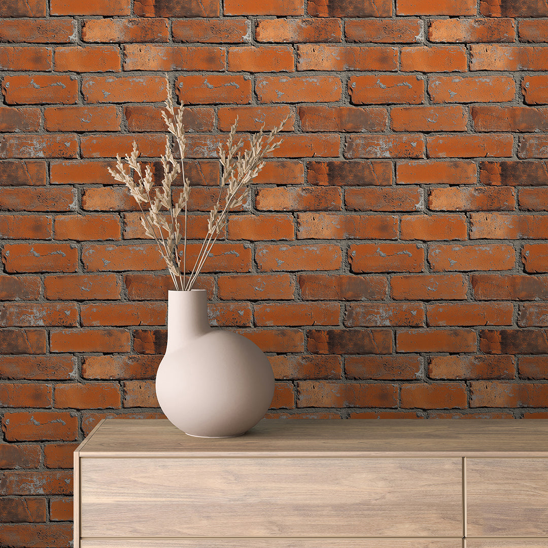 Brick Selbstklebende Fototapeten für die Wand, Tapeten, die begeistern - BRI005