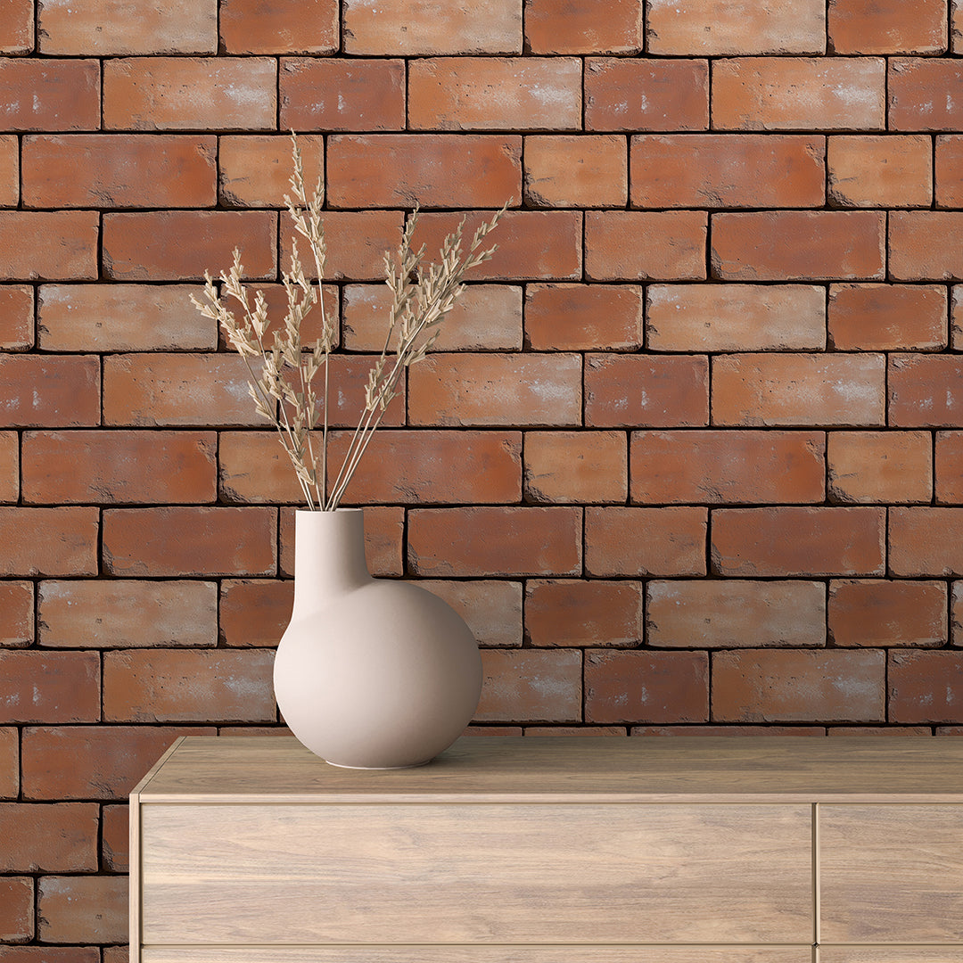 Brick Selbstklebende Fototapeten für die Wand, Tapeten, die begeistern - BRI014