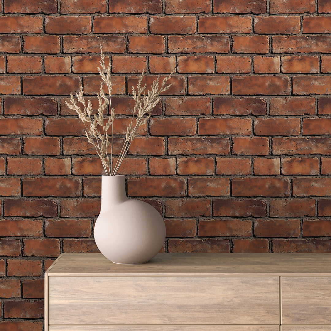 Brick Selbstklebende Fototapeten für die Wand, Tapeten, die begeistern - BRI015