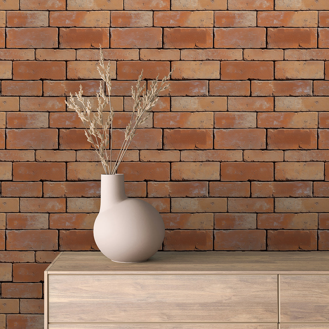 Brick Selbstklebende Fototapeten für die Wand, Tapeten, die begeistern - BRI017