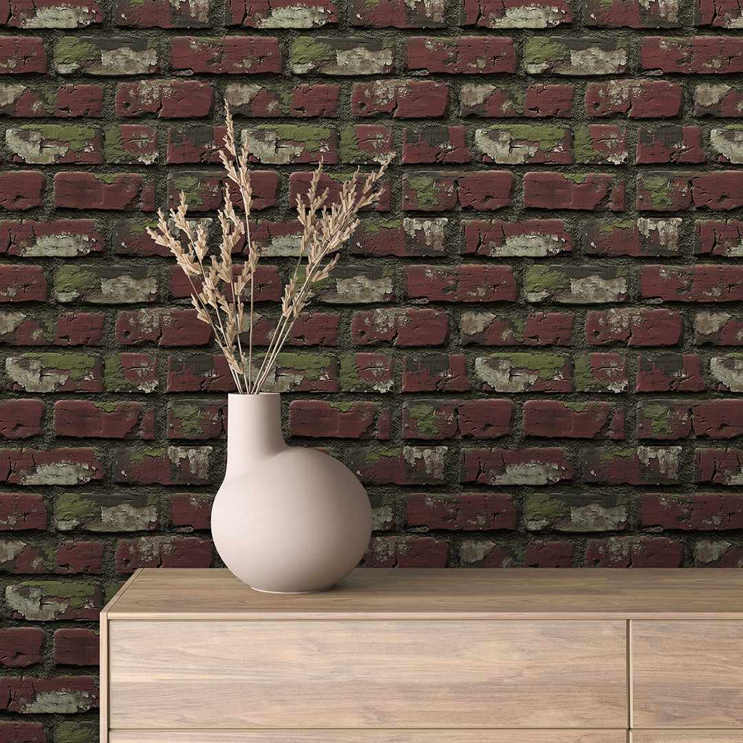 Brick Selbstklebende Fototapeten für die Wand, Tapeten, die begeistern - BRI019