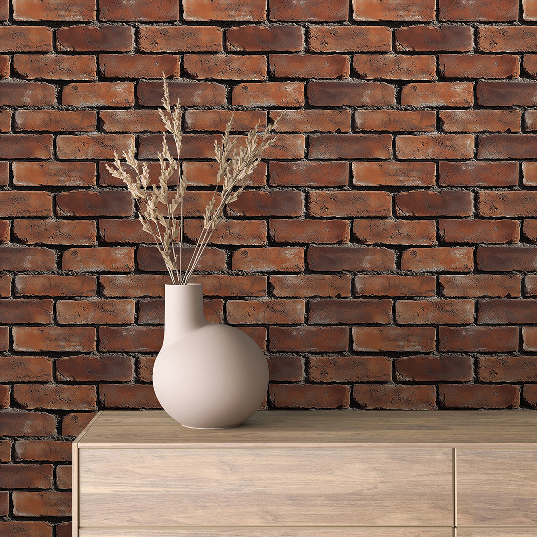 Brick Selbstklebende Fototapeten für die Wand, Tapeten, die begeistern - BRI022