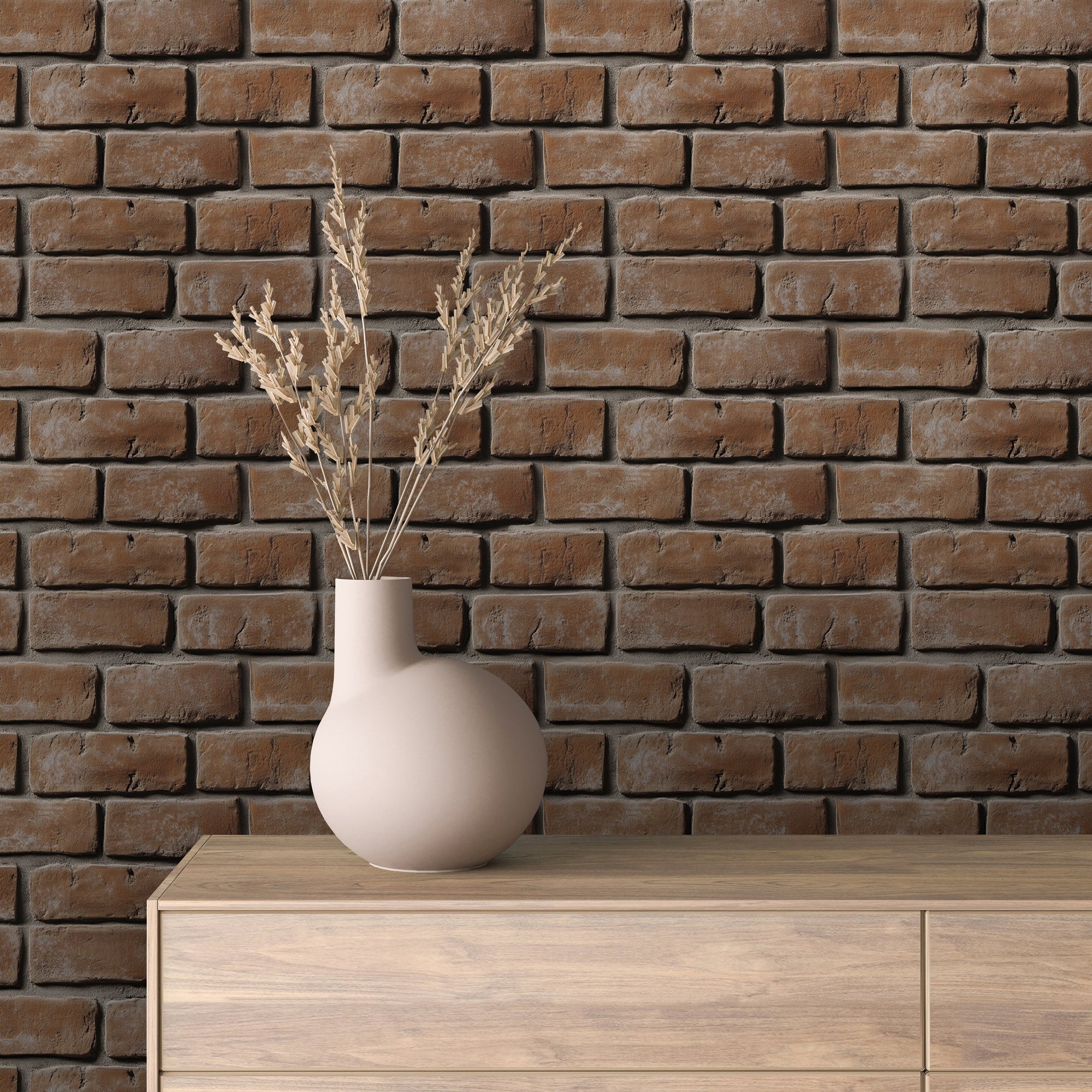 Brick Selbstklebende Fototapeten für die Wand, Tapeten, die begeistern - BRI034