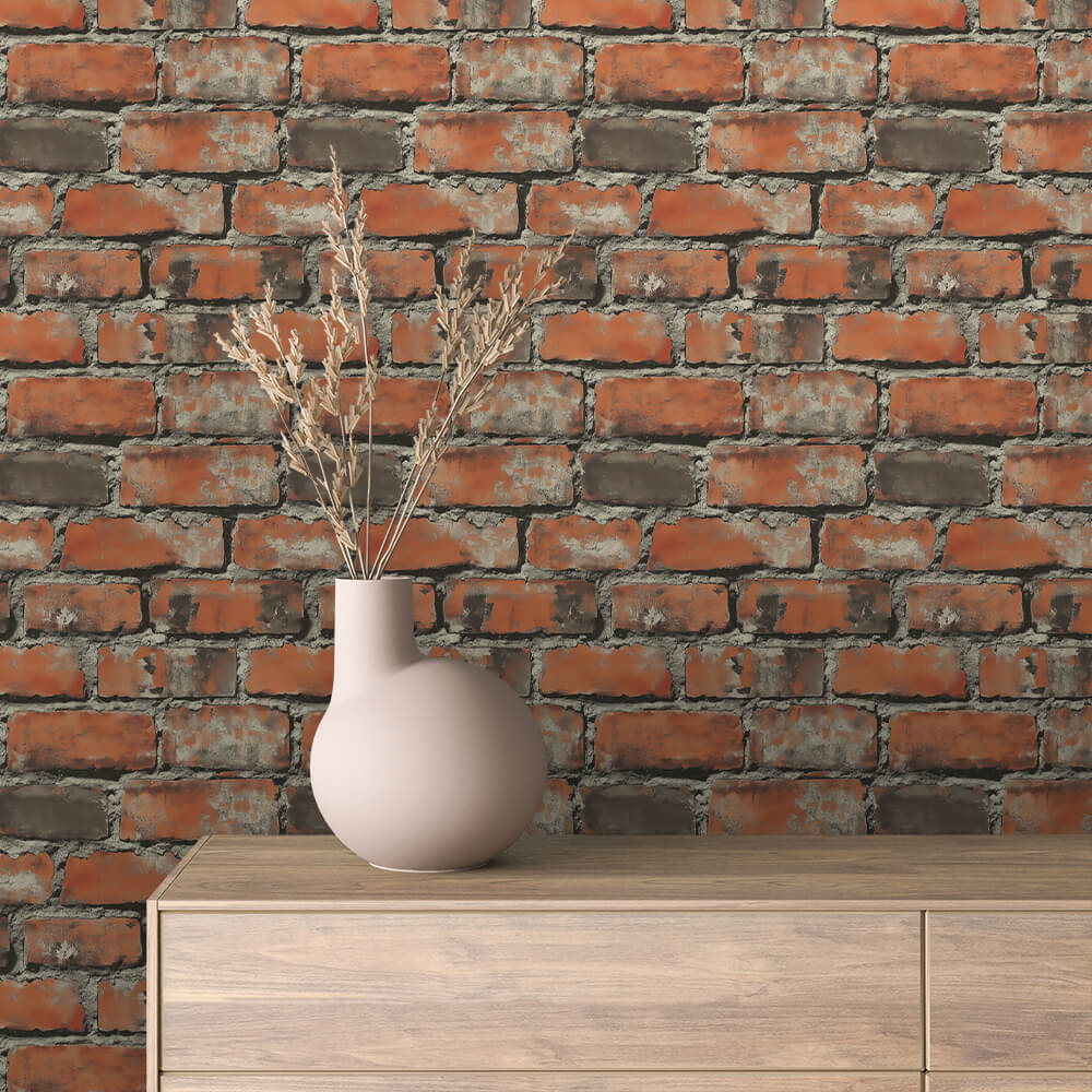 Brick Selbstklebende Fototapeten für die Wand, Tapeten, die begeistern - BRI052