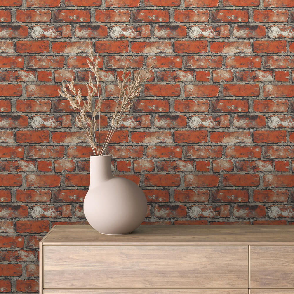 Brick Selbstklebende Fototapeten für die Wand, Tapeten, die begeistern - BRI059