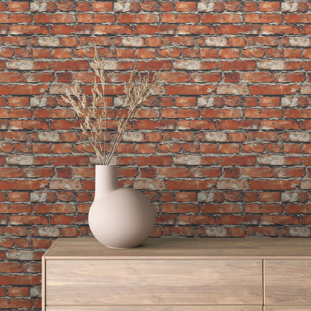 Brick Selbstklebende Fototapeten für die Wand, Tapeten, die begeistern - BRI060