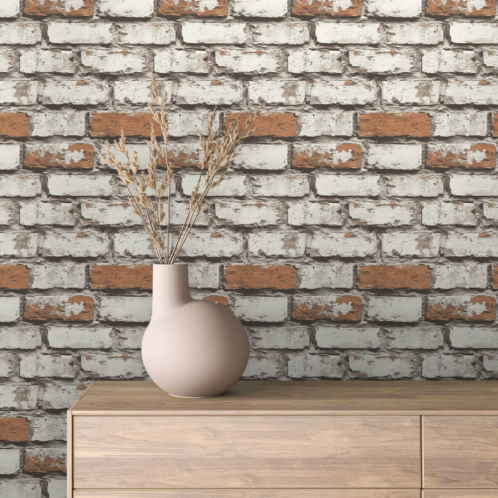 Brick Selbstklebende Fototapeten für die Wand, Tapeten, die begeistern - BRI063