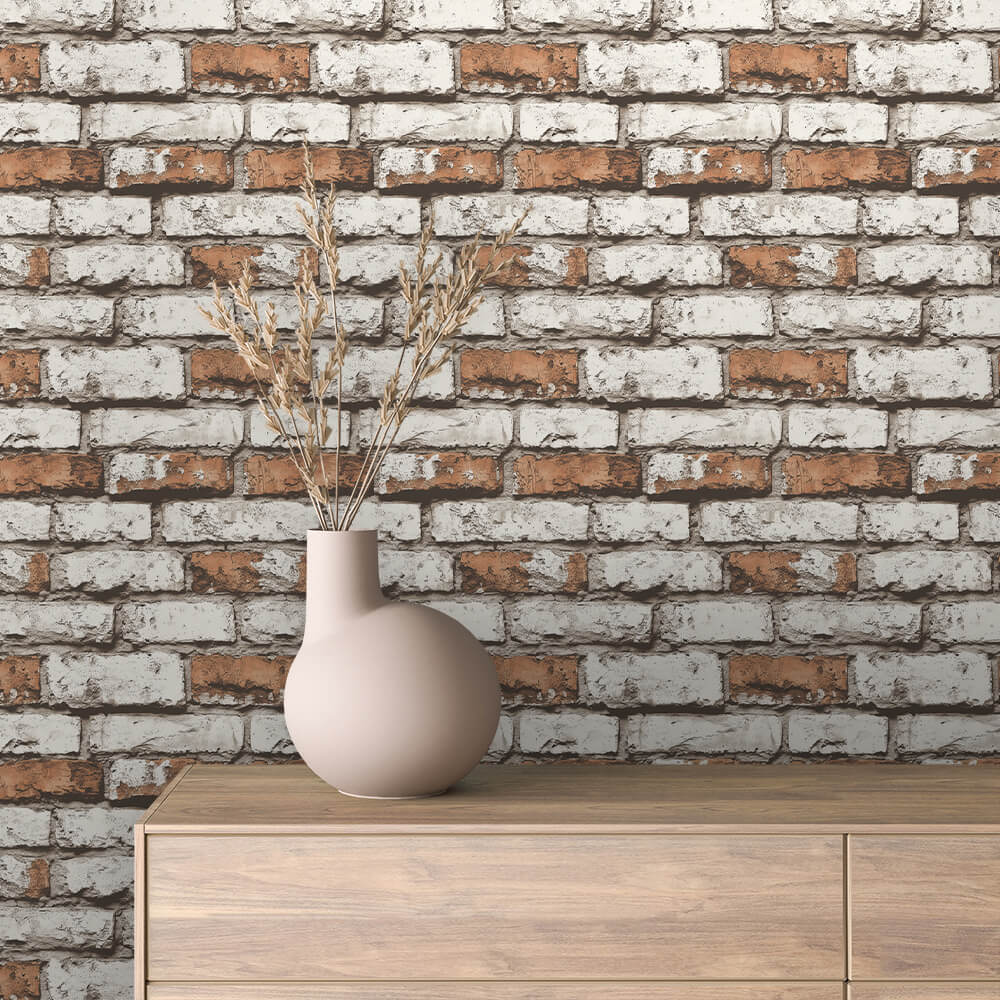 Brick Selbstklebende Fototapeten für die Wand, Tapeten, die begeistern - BRI065