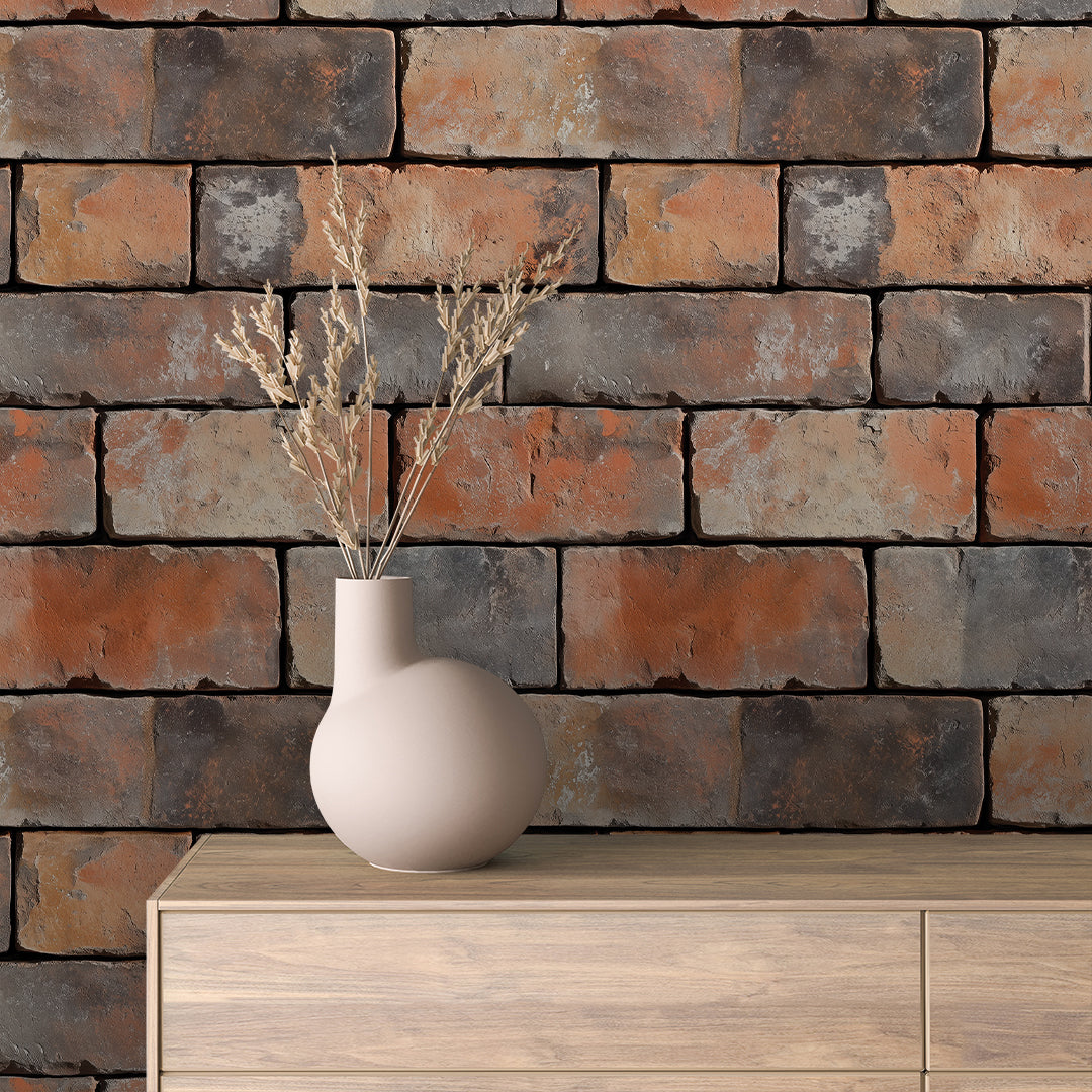 Brick Selbstklebende Fototapeten für die Wand, Tapeten, die begeistern - BRI070