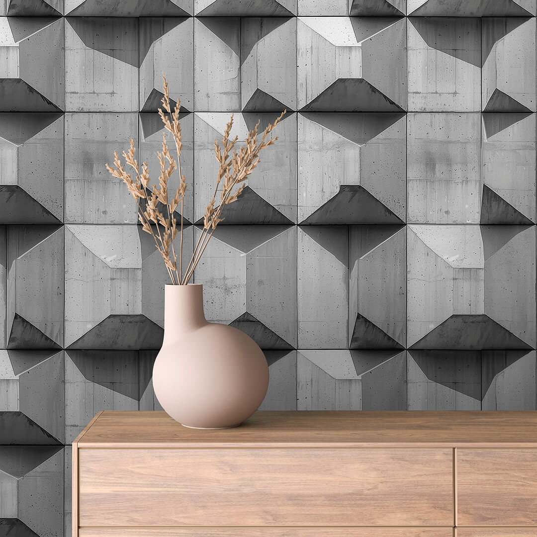 Selbstklebende Fototapeten für die Wand, Betonmotive, die beeindrucken - CONC041