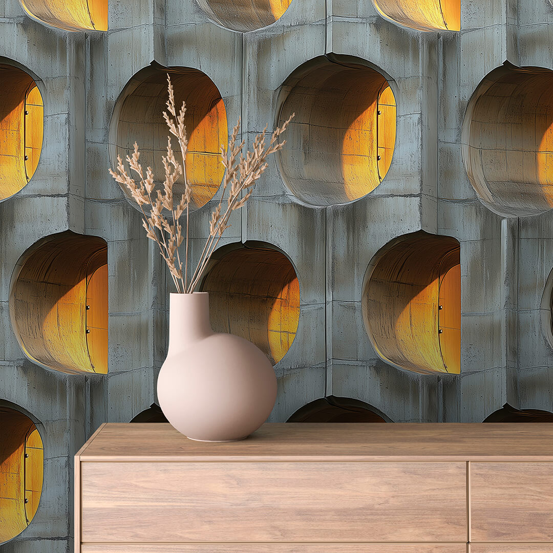 Fototapete Betonoptik - Stilvolle Wandgestaltung