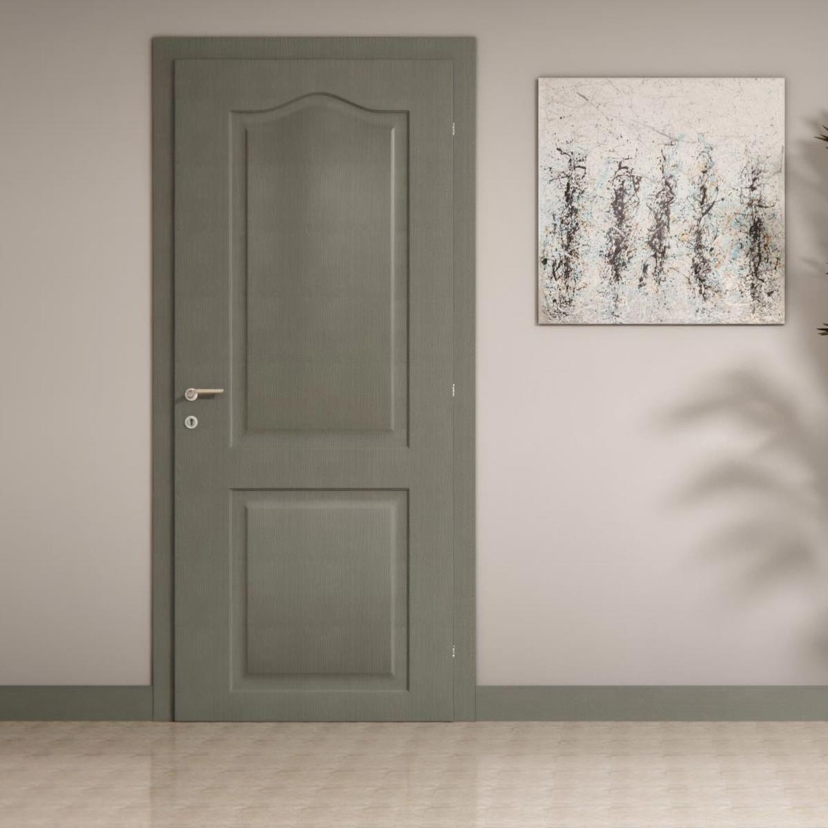 Premium Folie Smokey Green – elegante Holzoptik in Gruen (NH15)