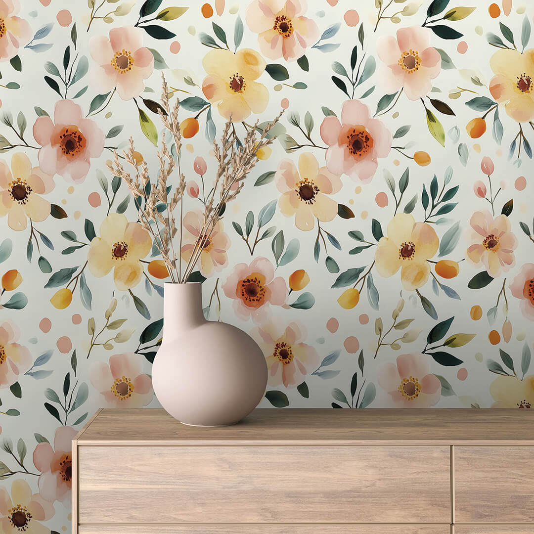 Selbstklebende Fototapeten für die Wand, Blumenmotive - FLO059
