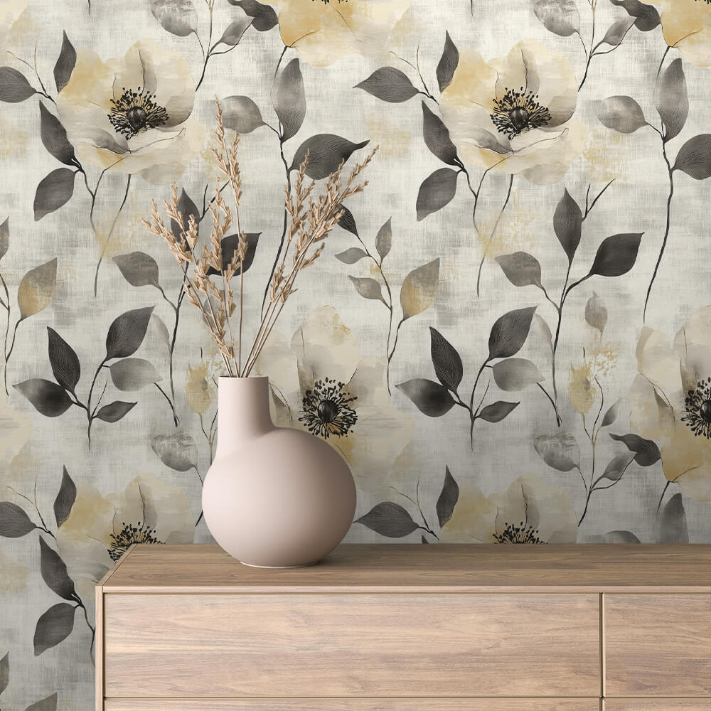 Fototapeten Blumen 3D - Stilvolle Wandgestaltung ohne Aufwand