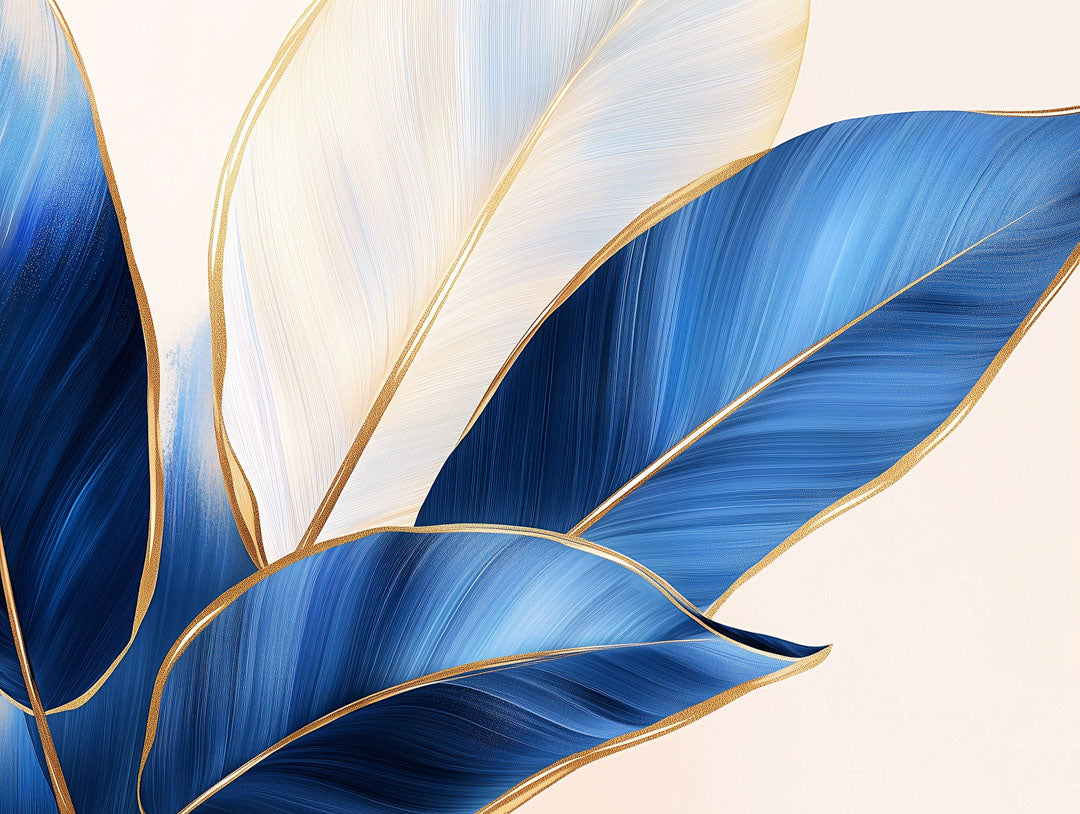 Tapeten mit Blättern - Elegante Fototapeten für Ihr Zuhause