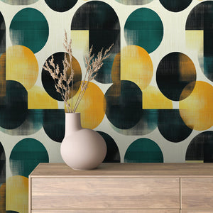 Geometrische Tapeten - Selbstklebende Fototapeten für Ihre Wand